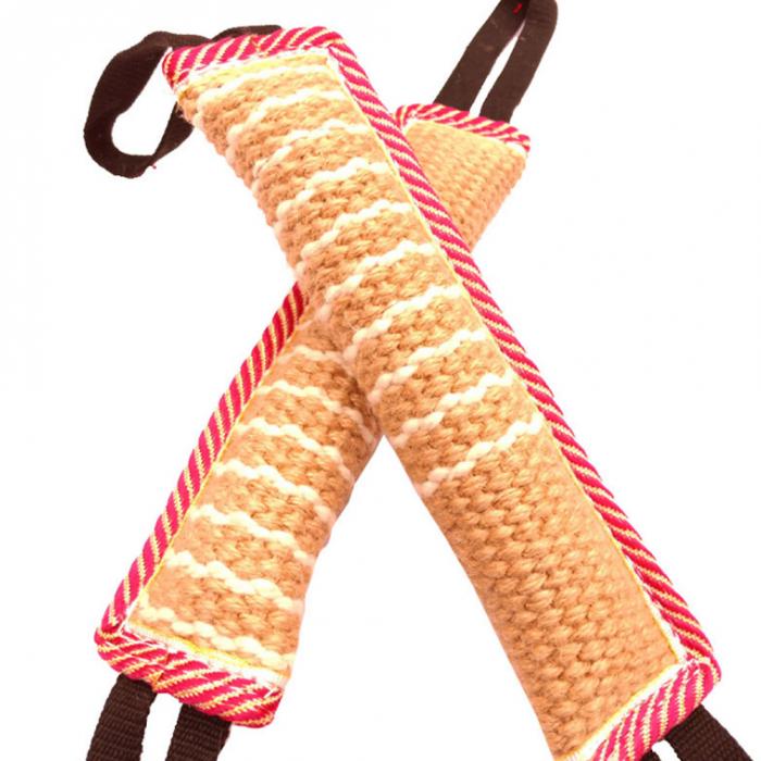 1 Pc Dog Tug Toy Bite Pillow Strong Pull Toy Dog Training with 2 Rope Handle Bite Tooth Cleaning Toy zabawki dla psa LBShipping 1 Pc Dog Tug Toy Bite Pillow Strong Pull Toy Dog Training with 2 Rope Handle Bite Tooth Cleaning Toy zabawki dla psa LBShipping