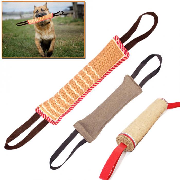 1 Pc Dog Tug Toy Bite Pillow Strong Pull Toy Dog Training with 2 Rope Handle Bite Tooth Cleaning Toy zabawki dla psa LBShipping 1 Pc Dog Tug Toy Bite Pillow Strong Pull Toy Dog Training with 2 Rope Handle Bite Tooth Cleaning Toy zabawki dla psa LBShipping