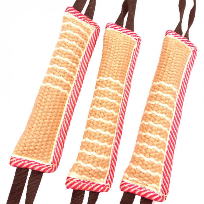 1 Pc Dog Tug Toy Bite Pillow Strong Pull Toy Dog Training with 2 Rope Handle Bite Tooth Cleaning Toy zabawki dla psa LBShipping 1 Pc Dog Tug Toy Bite Pillow Strong Pull Toy Dog Training with 2 Rope Handle Bite Tooth Cleaning Toy zabawki dla psa LBShipping