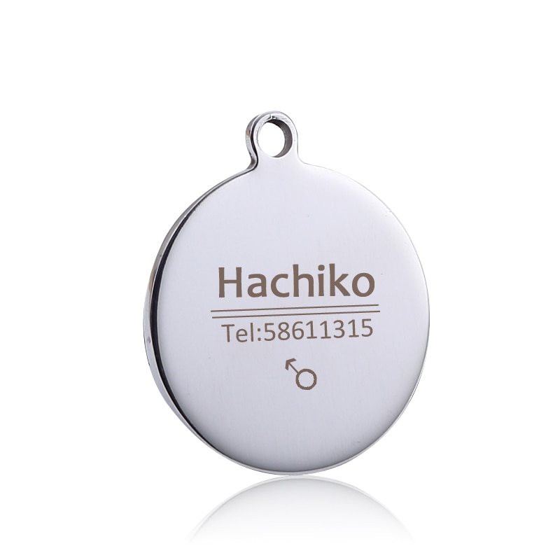 YVYOO Free engraving Pet Dog cat collar accessories Decoration Pet ID Dog Tags Collars stainless steel cat tag customized tag YVYOO Free engraving Pet Dog cat collar accessories Decoration Pet ID Dog Tags Collars stainless steel cat tag customized tag