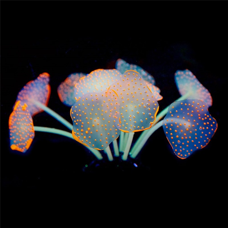 11 Leaves Silicone Artificial Fish Tank Aquarium Coral Plant Ornament Pets Underwater Decors Free Shipping 11 Leaves Silicone Artificial Fish Tank Aquarium Coral Plant Ornament Pets Underwater Decors Free Shipping