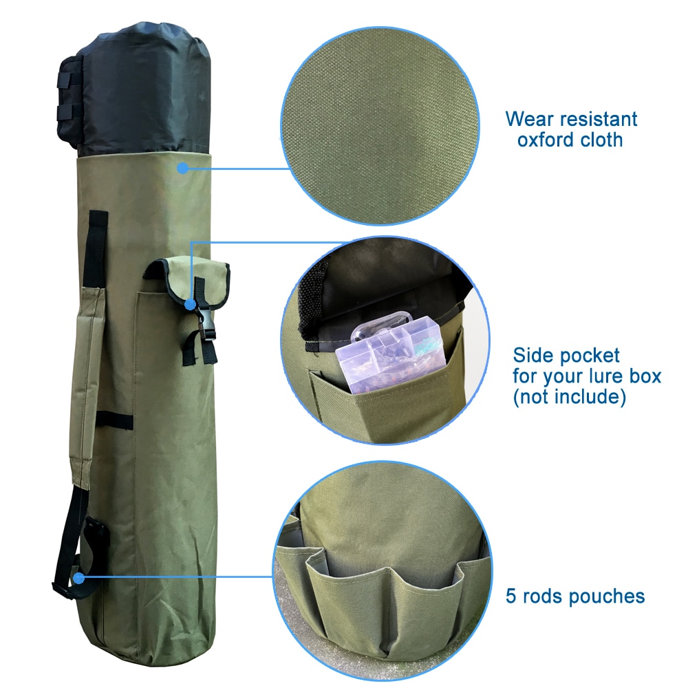 GHOTDA Fishing Bags Rod Pesca Carrier Fishing Lure Pole Tools Case Fishing Reel Gear Tackle Bag GHOTDA Fishing Bags Rod Pesca Carrier Fishing Lure Pole Tools Case Fishing Reel Gear Tackle Bag