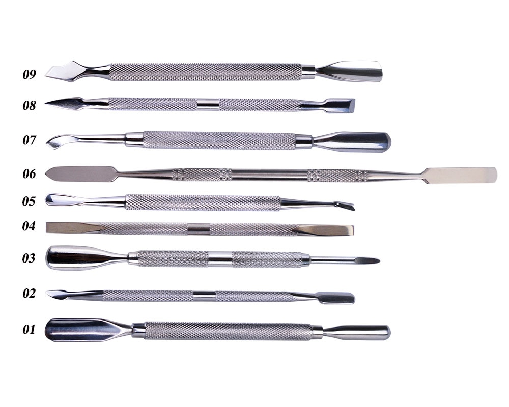 1pc Stainless Steel Nail Art Double Sided Cuticle Finger Dead Skin Cut Remover Pusher Manicure Pedicure Nail Care Tools LA1-9 1pc Stainless Steel Nail Art Double Sided Cuticle Finger Dead Skin Cut Remover Pusher Manicure Pedicure Nail Care Tools LA1-9
