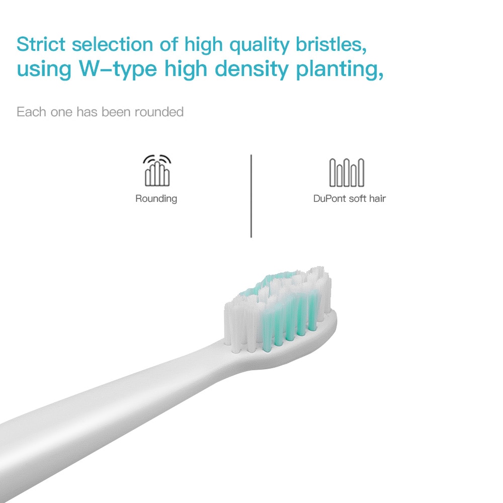 Oral Cleaning Electric Toothbrush Sonic Wave Whitening Waterproof Rechargeable Oral Hygiene 1+5 Replacement Toothbrush Heads Oral Cleaning Electric Toothbrush Sonic Wave Whitening Waterproof Rechargeable Oral Hygiene 1+5 Replacement Toothbrush Heads