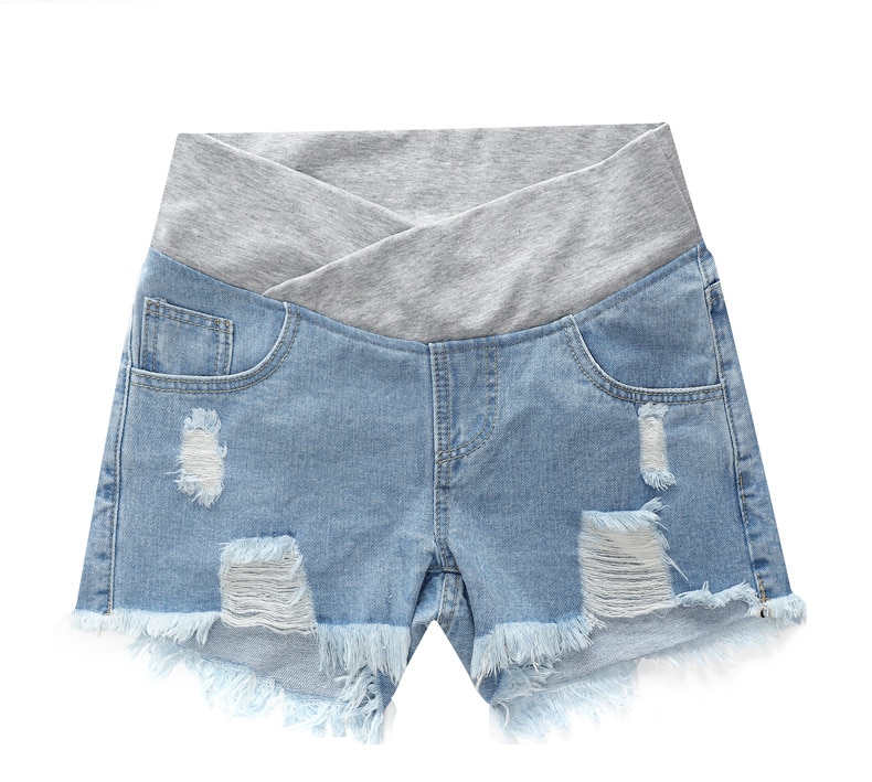 2019 Pregnant Women's Shorts Summer Wear Low-waisted Denim Shorts Summer Wear New Spring Loose Pants for Pregnant Women Clothes 2019 Pregnant Women's Shorts Summer Wear Low-waisted Denim Shorts Summer Wear New Spring Loose Pants for Pregnant Women Clothes