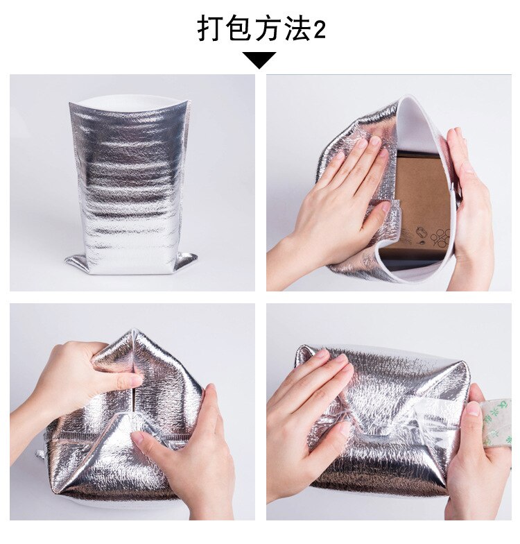 10pcs Lunch Cooler Bag Insulation Folding Picnic Portable Ice Pack Food Thermal Bag Food Delivery Drink Carrier Insulated Bag 10pcs Lunch Cooler Bag Insulation Folding Picnic Portable Ice Pack Food Thermal Bag Food Delivery Drink Carrier Insulated Bag