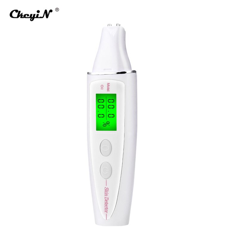 CkeyiN LCD Display Skin Oil Content Moisture Analyzer Skin Care Tool Detector Skin Care Sensor Monitor Memory Moisture Analyzer CkeyiN LCD Display Skin Oil Content Moisture Analyzer Skin Care Tool Detector Skin Care Sensor Monitor Memory Moisture Analyzer