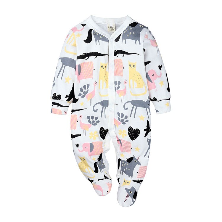 Elvesnest Baby Boys Clothes Soft Cotton Long Sleeve Toddler Romper Spring Autumn Infant Romper Cartoon Newborn Baby Girl Romper Elvesnest Baby Boys Clothes Soft Cotton Long Sleeve Toddler Romper Spring Autumn Infant Romper Cartoon Newborn Baby Girl Romper