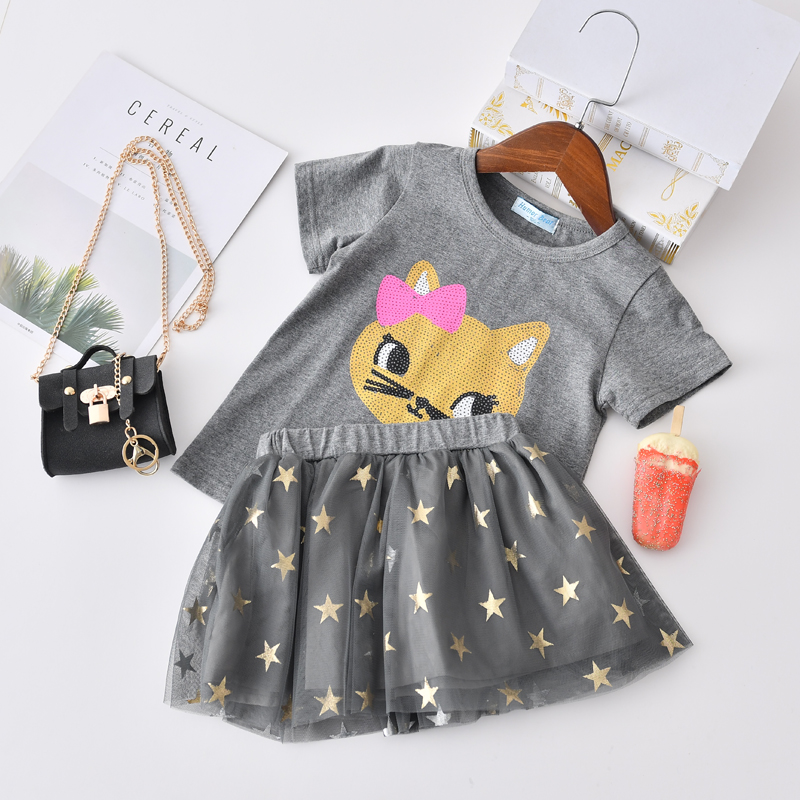 Sodawn 2020 Summer Girl Clothing Sets Sleeveless T-Shirt+Skirt 2Pcs Fruit Printed 2pcs Kids Clothes Suit Baby Girl Clothes Sodawn 2020 Summer Girl Clothing Sets Sleeveless T-Shirt+Skirt 2Pcs Fruit Printed 2pcs Kids Clothes Suit Baby Girl Clothes