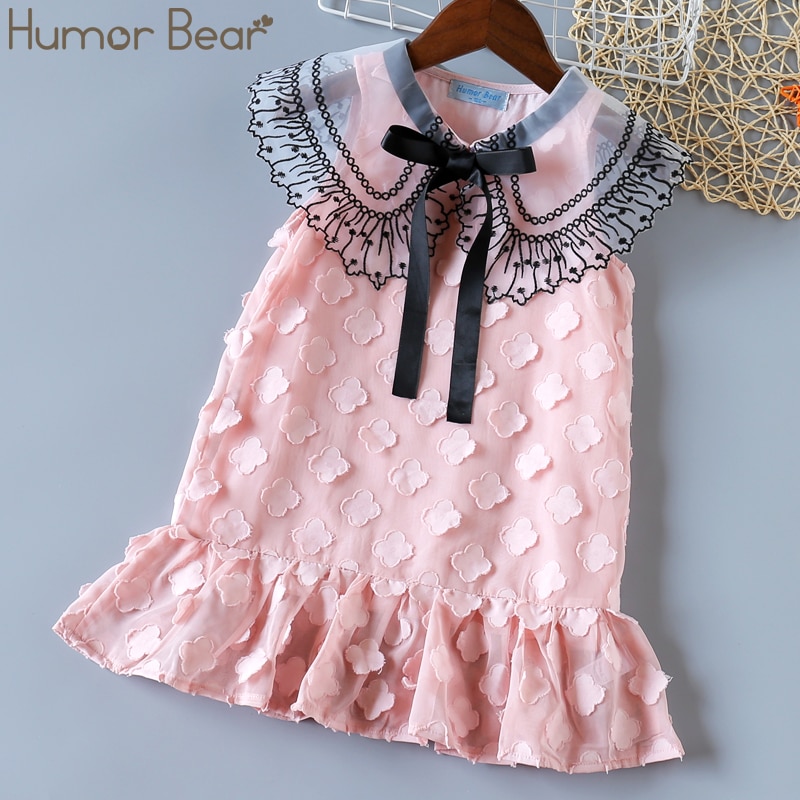 Humor Bear Baby Girls Dresses 2020 Summer Brand New Cute Bow Princess Baby Clothing Flying Sleeve Baby Dresses Kids Clothes Humor Bear Baby Girls Dresses 2020 Summer Brand New Cute Bow Princess Baby Clothing Flying Sleeve Baby Dresses Kids Clothes