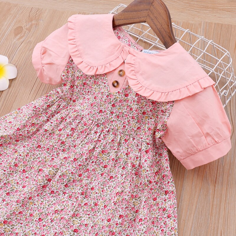 Humor Bear Baby Girls Dresses 2020 Summer Brand New Cute Bow Princess Baby Clothing Flying Sleeve Baby Dresses Kids Clothes Humor Bear Baby Girls Dresses 2020 Summer Brand New Cute Bow Princess Baby Clothing Flying Sleeve Baby Dresses Kids Clothes