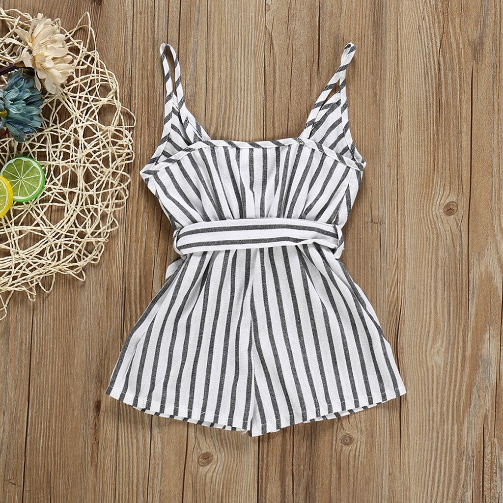 Humor Bear 2020 New Summer Baby Girl Clothes Sleeves Striped Bowknot Strap Romper Jumpsuit One-Piece Outfit Sunsuit Clothing Humor Bear 2020 New Summer Baby Girl Clothes Sleeves Striped Bowknot Strap Romper Jumpsuit One-Piece Outfit Sunsuit Clothing