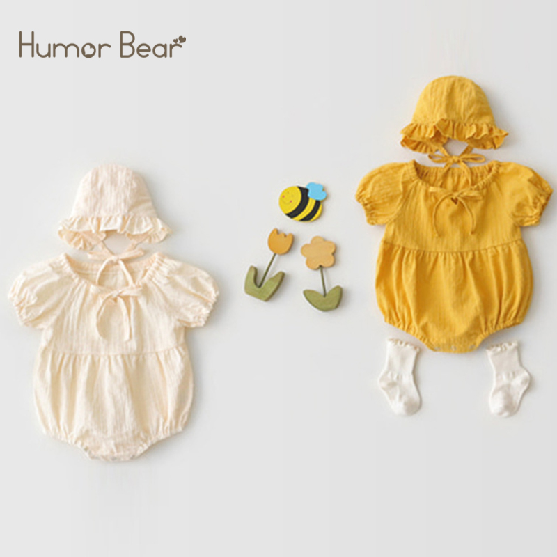 Humor Bear 2020 Summer Baby Clothes Brand New Fashion Cute Fruit Love Bright colour Jumpsuit +Hat Toddler Girls Rompers Clothing Humor Bear 2020 Summer Baby Clothes Brand New Fashion Cute Fruit Love Bright colour Jumpsuit +Hat Toddler Girls Rompers Clothing