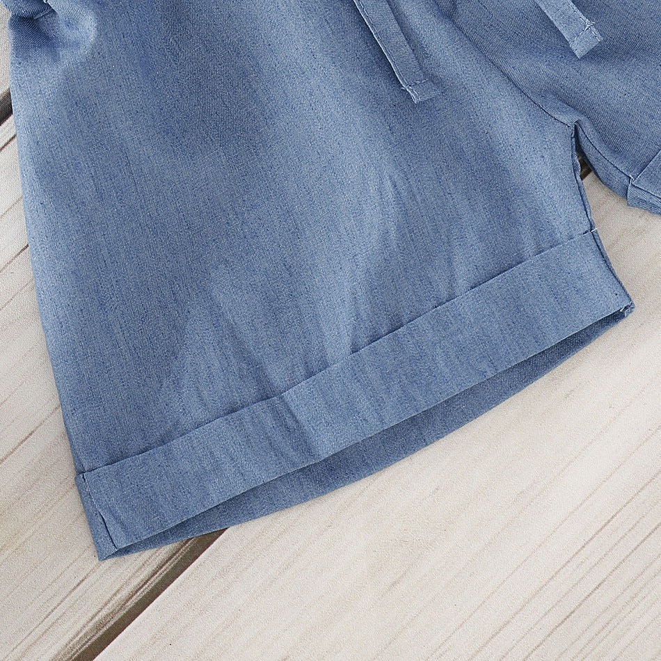 Summer Girls' Clothing Sets Korean Denim Short-sleeved T-shirt+High Waist Skirt 2PCS Baby Kids Clothes Suit Children Clothing Summer Girls' Clothing Sets Korean Denim Short-sleeved T-shirt+High Waist Skirt 2PCS Baby Kids Clothes Suit Children Clothing