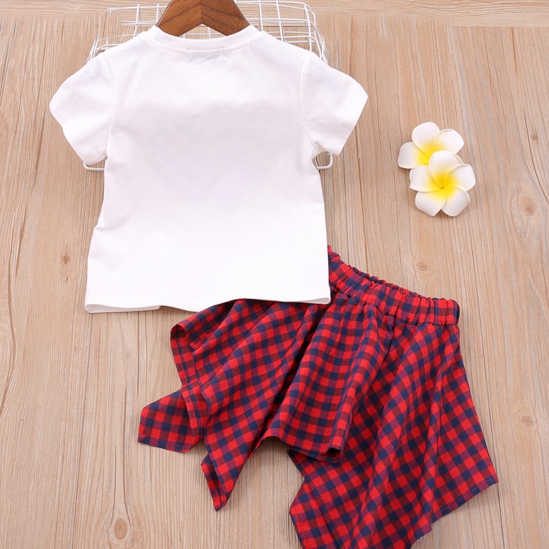 Humor Bear Baby Girls Clothes Kids Set Fashion Bow Short Sleeve T-Shirt +Pant Baby Girls Clothing Set Kids Cartoon Clothes Set Humor Bear Baby Girls Clothes Kids Set Fashion Bow Short Sleeve T-Shirt +Pant Baby Girls Clothing Set Kids Cartoon Clothes Set