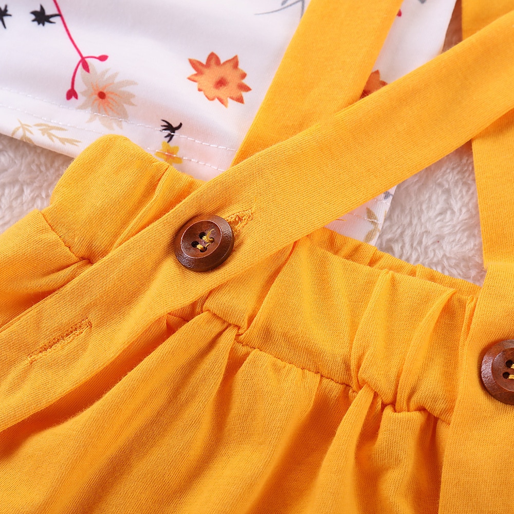 Humor Bear Baby Girls Clothes Sets 2019 Summer Dot flying sleeve top+strap dress+Headband 3-piece kids Children's Clothing Suit Humor Bear Baby Girls Clothes Sets 2019 Summer Dot flying sleeve top+strap dress+Headband 3-piece kids Children's Clothing Suit