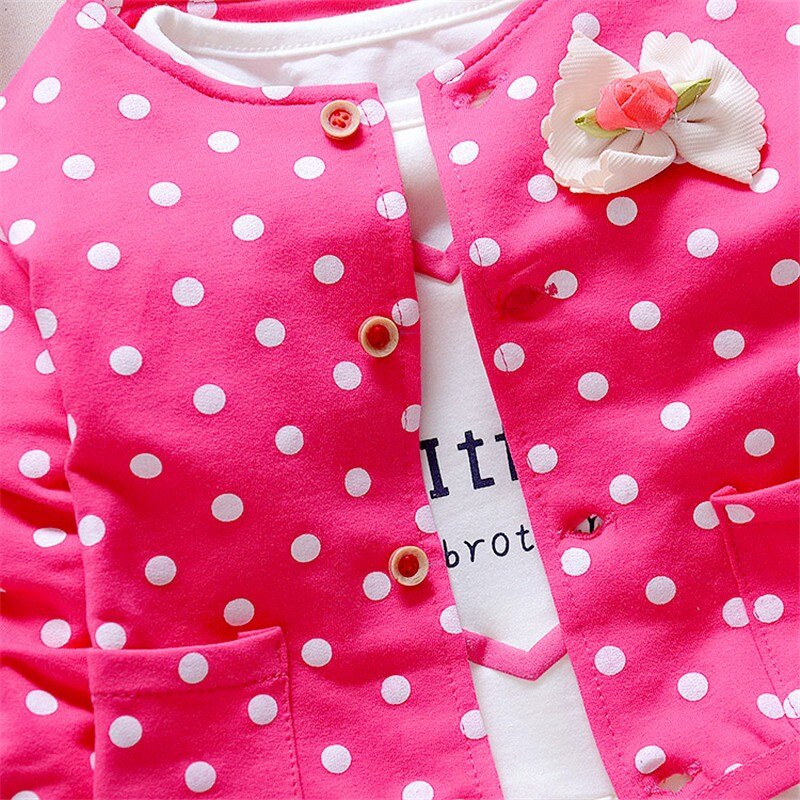 BibiCola 2020 new Spring Autumn Children Girl Clothing Set Baby Girls Sports Dots Suit Toddler Babies Clothes Outfits Tracksuit BibiCola 2020 new Spring Autumn Children Girl Clothing Set Baby Girls Sports Dots Suit Toddler Babies Clothes Outfits Tracksuit