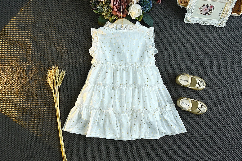 Humor Bear Girls Dress Summer Toddler Dress Sleeveless Dress Hot Gold Little Star Princess Dress Girls Baby Kids Clothing Humor Bear Girls Dress Summer Toddler Dress Sleeveless Dress Hot Gold Little Star Princess Dress Girls Baby Kids Clothing