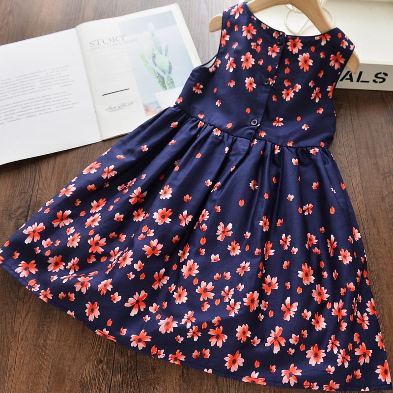 Sodawn Summer Girls Dress 2020 NEW Cotton Gorgeous Flower Sleeveless Princess Party Dress Fashion Baby Kids Girls Clothing Sodawn Summer Girls Dress 2020 NEW Cotton Gorgeous Flower Sleeveless Princess Party Dress Fashion Baby Kids Girls Clothing