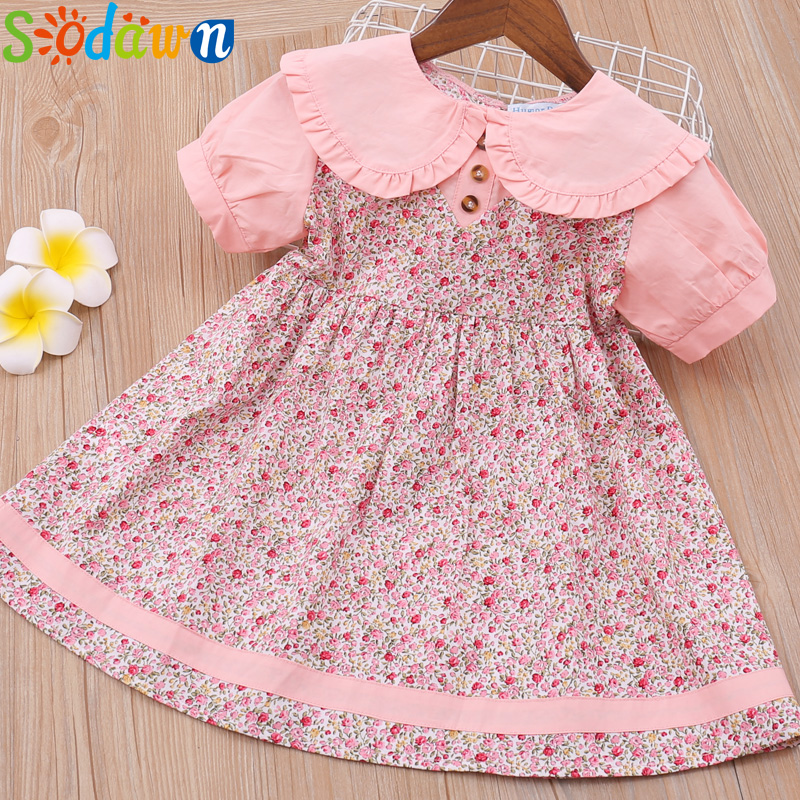 Sodawn Summer Girls Dress 2020 NEW Cotton Gorgeous Flower Sleeveless Princess Party Dress Fashion Baby Kids Girls Clothing Sodawn Summer Girls Dress 2020 NEW Cotton Gorgeous Flower Sleeveless Princess Party Dress Fashion Baby Kids Girls Clothing