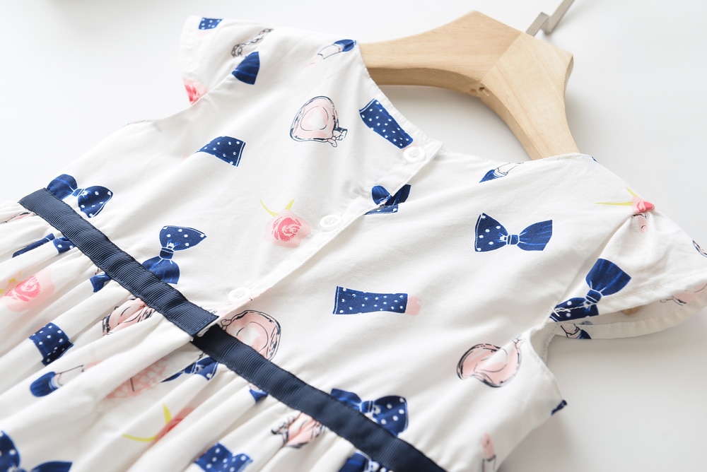 Humor Bear Girls Dress 2020 Summer New Style Princess Dress Openwork Embroidered Dress Cute Vest Dress Girls Clothing Humor Bear Girls Dress 2020 Summer New Style Princess Dress Openwork Embroidered Dress Cute Vest Dress Girls Clothing