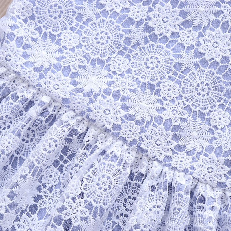 Humor Bear Girls Dress 2020 Summer New Style Princess Dress Openwork Embroidered Dress Cute Vest Dress Girls Clothing Humor Bear Girls Dress 2020 Summer New Style Princess Dress Openwork Embroidered Dress Cute Vest Dress Girls Clothing