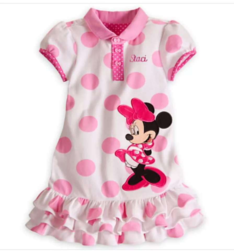 2019 Disney princess Children's clothing girl cartoon cotton dress Mickey mouse baby fashion layered dress minnie summer 2019 Disney princess Children's clothing girl cartoon cotton dress Mickey mouse baby fashion layered dress minnie summer