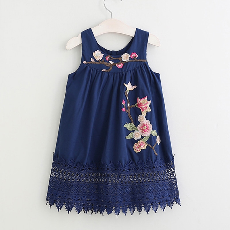 Humor Bear Summer Girls Dress Striped Bow Princess Dress Girls Doll Collar Sleeveless Dress For Girls Children Clothing Humor Bear Summer Girls Dress Striped Bow Princess Dress Girls Doll Collar Sleeveless Dress For Girls Children Clothing