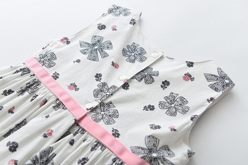 Humor Bear Summer Girls Dress Striped Bow Princess Dress Girls Doll Collar Sleeveless Dress For Girls Children Clothing Humor Bear Summer Girls Dress Striped Bow Princess Dress Girls Doll Collar Sleeveless Dress For Girls Children Clothing