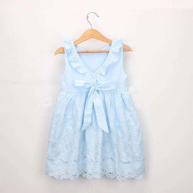 Humor Bear Summer Girls Dress Striped Bow Princess Dress Girls Doll Collar Sleeveless Dress For Girls Children Clothing Humor Bear Summer Girls Dress Striped Bow Princess Dress Girls Doll Collar Sleeveless Dress For Girls Children Clothing