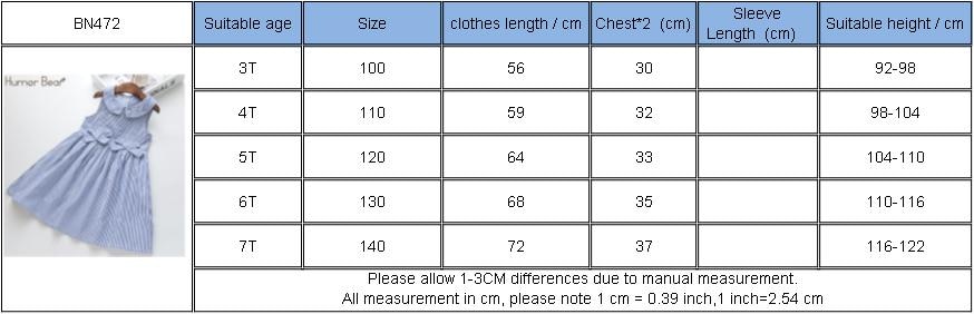 Humor Bear Summer Girls Dress Striped Bow Princess Dress Girls Doll Collar Sleeveless Dress For Girls Children Clothing Humor Bear Summer Girls Dress Striped Bow Princess Dress Girls Doll Collar Sleeveless Dress For Girls Children Clothing