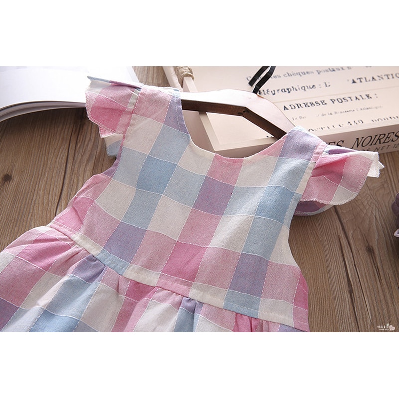Humor Bear 2020 Summer Toddler Dress Princess Girls Dress Plaid Tank Dress Sleeveless Dress For Baby Girls Clothing Humor Bear 2020 Summer Toddler Dress Princess Girls Dress Plaid Tank Dress Sleeveless Dress For Baby Girls Clothing