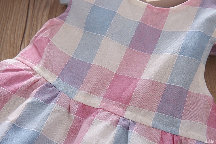 Humor Bear 2020 Summer Toddler Dress Princess Girls Dress Plaid Tank Dress Sleeveless Dress For Baby Girls Clothing Humor Bear 2020 Summer Toddler Dress Princess Girls Dress Plaid Tank Dress Sleeveless Dress For Baby Girls Clothing