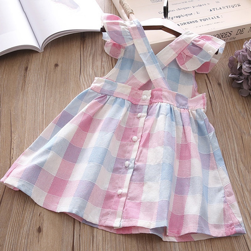 Humor Bear 2020 Summer Toddler Dress Princess Girls Dress Plaid Tank Dress Sleeveless Dress For Baby Girls Clothing Humor Bear 2020 Summer Toddler Dress Princess Girls Dress Plaid Tank Dress Sleeveless Dress For Baby Girls Clothing