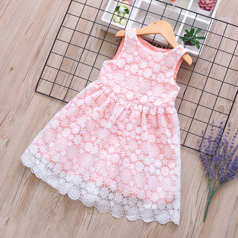 Humor Bear Summer Brand New Girls Dress Flowers Lace Silk Dress Fashion Girls Round Neck Flying Sleeve Dress Baby Kids Clothing Humor Bear Summer Brand New Girls Dress Flowers Lace Silk Dress Fashion Girls Round Neck Flying Sleeve Dress Baby Kids Clothing