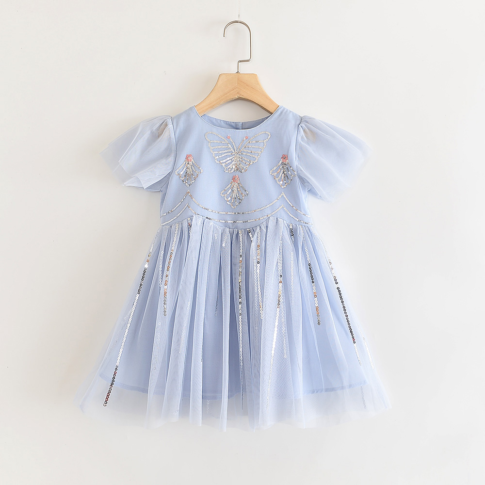 Humor Bear Girls Dress Summer Brand New Sequin Splicing Yarn Girls Round Neck Sleeveless Love Dot Dress Baby Kids Girls Clothing Humor Bear Girls Dress Summer Brand New Sequin Splicing Yarn Girls Round Neck Sleeveless Love Dot Dress Baby Kids Girls Clothing