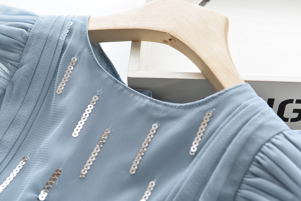 Humor Bear Girls Dress Summer Brand New Sequin Splicing Yarn Girls Round Neck Sleeveless Love Dot Dress Baby Kids Girls Clothing Humor Bear Girls Dress Summer Brand New Sequin Splicing Yarn Girls Round Neck Sleeveless Love Dot Dress Baby Kids Girls Clothing