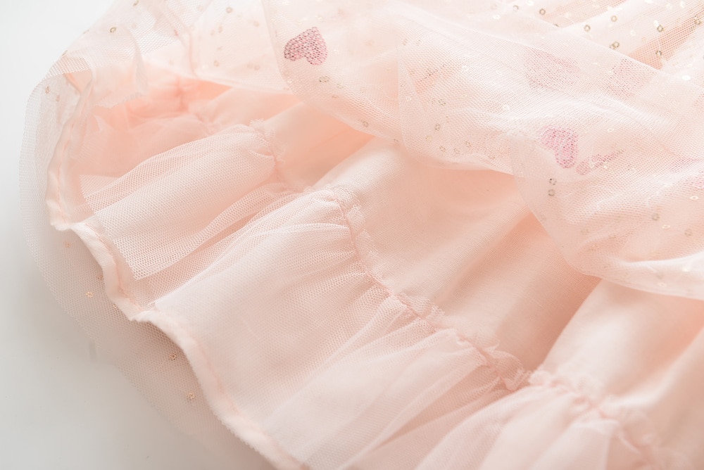 Humor Bear Girls Dress Summer Brand New Sequin Splicing Yarn Girls Round Neck Sleeveless Love Dot Dress Baby Kids Girls Clothing Humor Bear Girls Dress Summer Brand New Sequin Splicing Yarn Girls Round Neck Sleeveless Love Dot Dress Baby Kids Girls Clothing