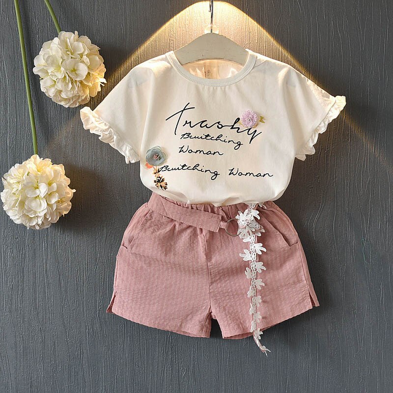 Bear Leader Girls Clothing 2020 New Casual Kids Sleeveless Vest and Pants 2PCS Girl Baby Lace Outfits Sweet Fashion Suits 3 7Y Bear Leader Girls Clothing 2020 New Casual Kids Sleeveless Vest and Pants 2PCS Girl Baby Lace Outfits Sweet Fashion Suits 3 7Y
