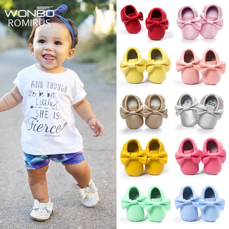 Handmade Soft Bottom Fashion Tassels Baby Moccasin Newborn Babies Shoes 19-colors PU leather Prewalkers Boots Handmade Soft Bottom Fashion Tassels Baby Moccasin Newborn Babies Shoes 19-colors PU leather Prewalkers Boots