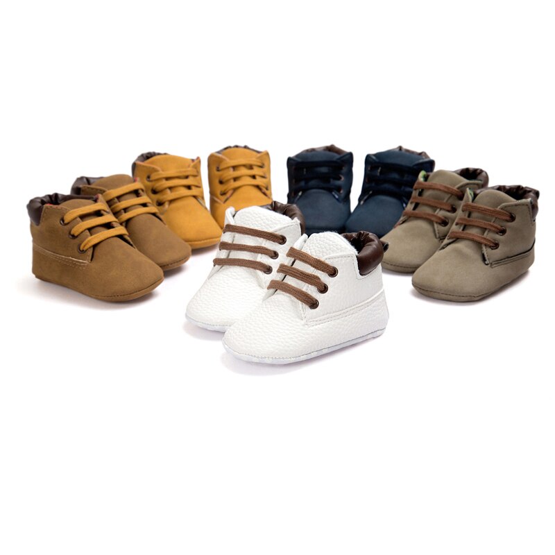 2020 Spring / Autumn Infant Baby Boy Soft Sole PU Leather First Walkers Crib Shoes 0-18 Months 2020 Spring / Autumn Infant Baby Boy Soft Sole PU Leather First Walkers Crib Shoes 0-18 Months