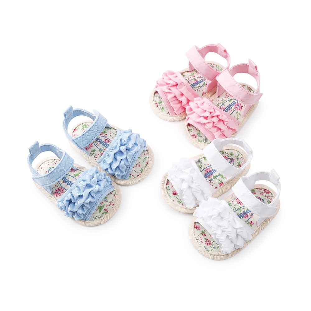 2020 Summer Baby Girls Fist Walkers Cute Floral Cotton Cloth Shoes Soft Sole Infant Baby Shoes 2020 Summer Baby Girls Fist Walkers Cute Floral Cotton Cloth Shoes Soft Sole Infant Baby Shoes