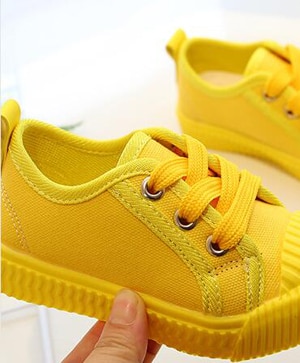 Boys Canvas Shoes Sneakers Girls Tennis Shoes Lace-up Kids Footwear Toddler Bright Yellow Chaussure Zapato Casual SandQ Baby New Boys Canvas Shoes Sneakers Girls Tennis Shoes Lace-up Kids Footwear Toddler Bright Yellow Chaussure Zapato Casual SandQ Baby New