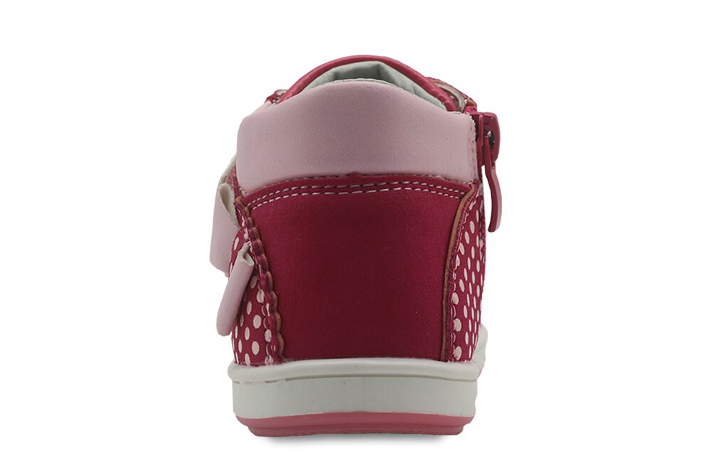 Apakowa Girls Shoes Spring Autumn Pu Leather Children's Shoes with Zip Anti-Slip Kids Lovely Sneaker for Toddler Girls Eur 20-25 Apakowa Girls Shoes Spring Autumn Pu Leather Children's Shoes with Zip Anti-Slip Kids Lovely Sneaker for Toddler Girls Eur 20-25