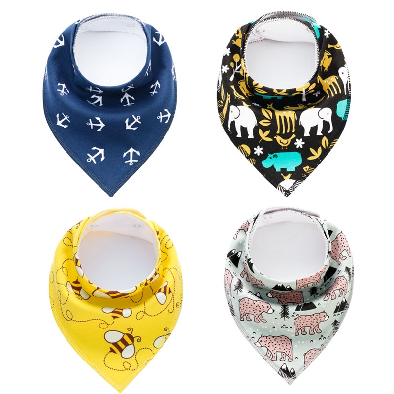 Baby Bibs Triangle scarf Cotton Cartoon Child Baberos Bandana Bib Babador Dribble Bibs Newborn Slabber Absorbent Cloth Bib Baby Bibs Triangle scarf Cotton Cartoon Child Baberos Bandana Bib Babador Dribble Bibs Newborn Slabber Absorbent Cloth Bib