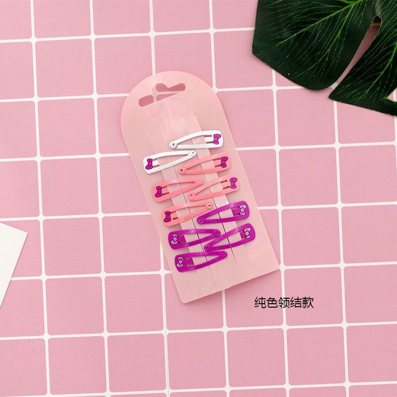 10 Pcs/set Simple Colorful Paint Children's BB Hair Clips for Child Baby Cute Small Mini Hairpins Printing Hair Headdress 3.5cm 10 Pcs/set Simple Colorful Paint Children's BB Hair Clips for Child Baby Cute Small Mini Hairpins Printing Hair Headdress 3.5cm