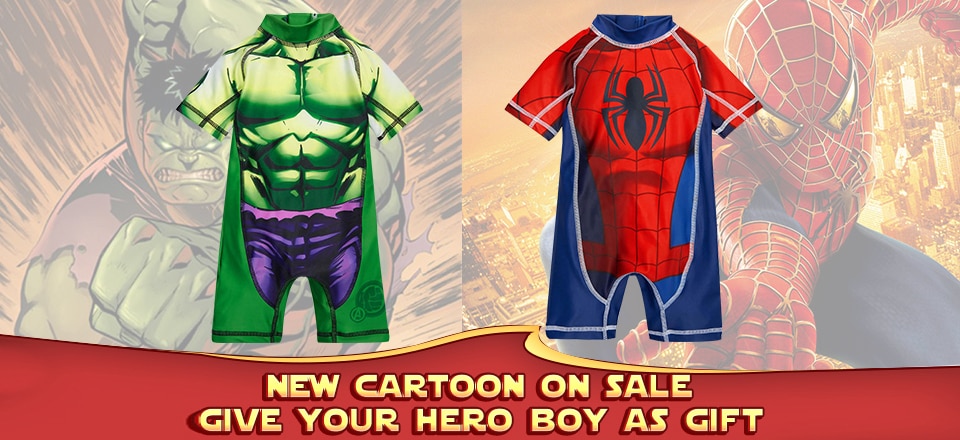 Kids Swimwear One Piece Boys Swimsuit Minions Batman Swimming Children Captain America Sport UPF50+ Beachwear Baby Bathing Suit Kids Swimwear One Piece Boys Swimsuit Minions Batman Swimming Children Captain America Sport UPF50+ Beachwear Baby Bathing Suit
