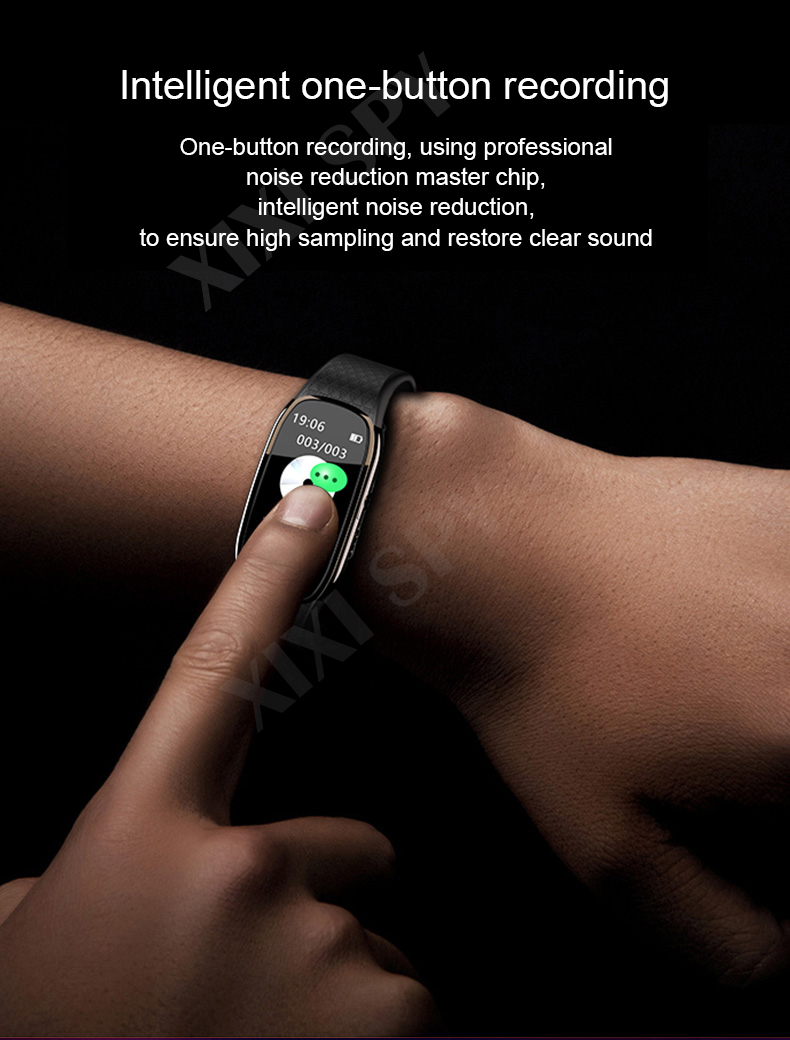 XIXI SPY Voice recorder Dictaphone audio watch bracelet MP3 mini sound professional micro digital activated XIXI SPY Voice recorder Dictaphone audio watch bracelet MP3 mini sound professional micro digital activated