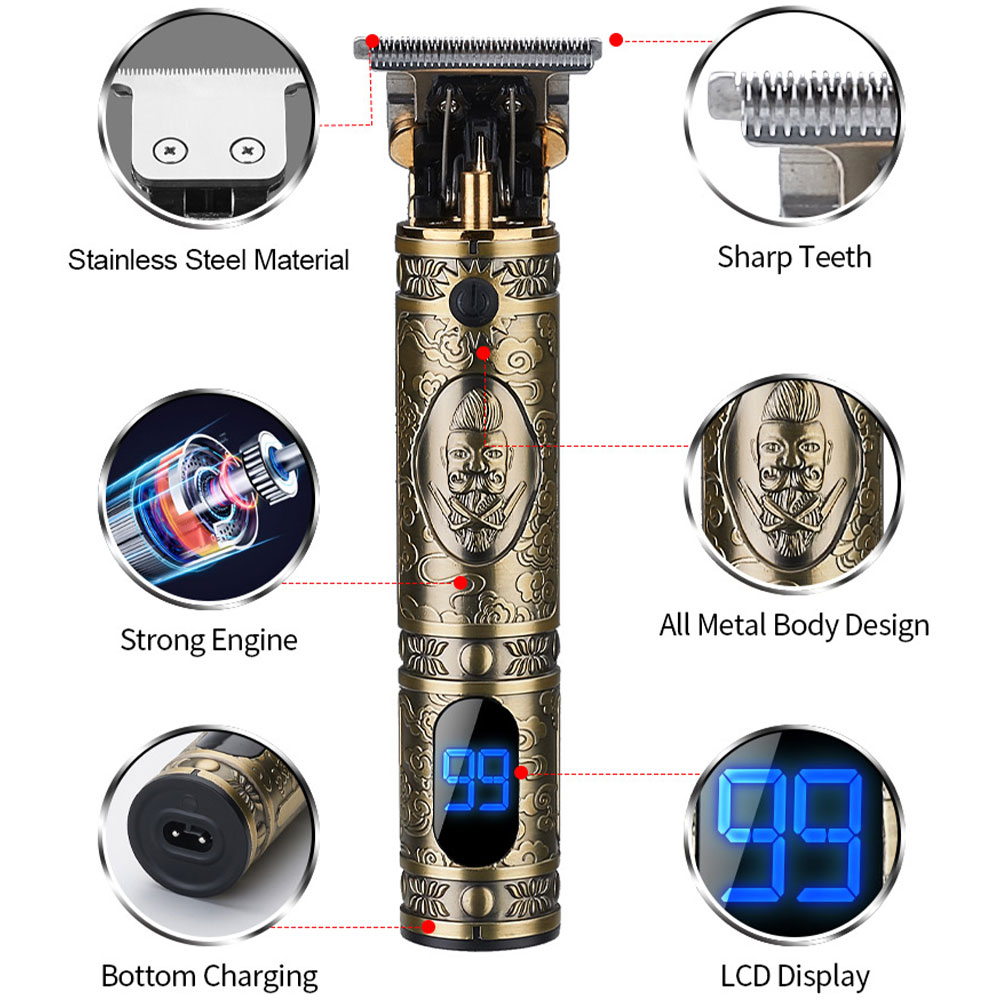 USB Rechargeable Bald Head Hair Clipper /Trimmer USB Rechargeable Bald Head Hair Clipper /Trimmer