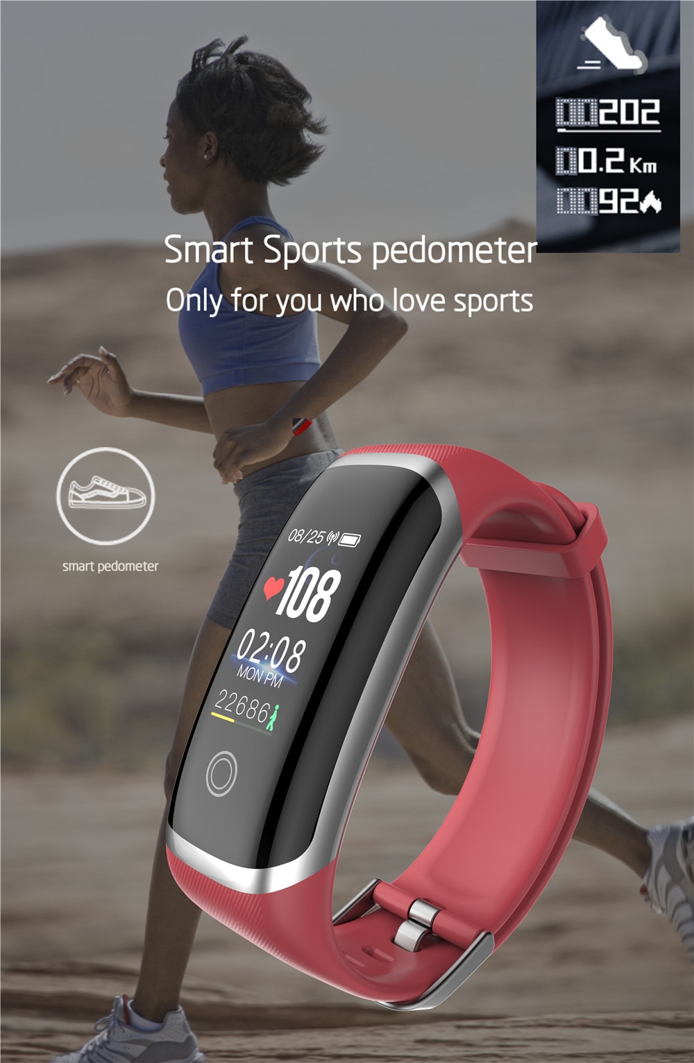 Lerbyee Smart Band, Sleep Monitor Fitness Tracker Blood Pressure Lerbyee Smart Band, Sleep Monitor Fitness Tracker Blood Pressure